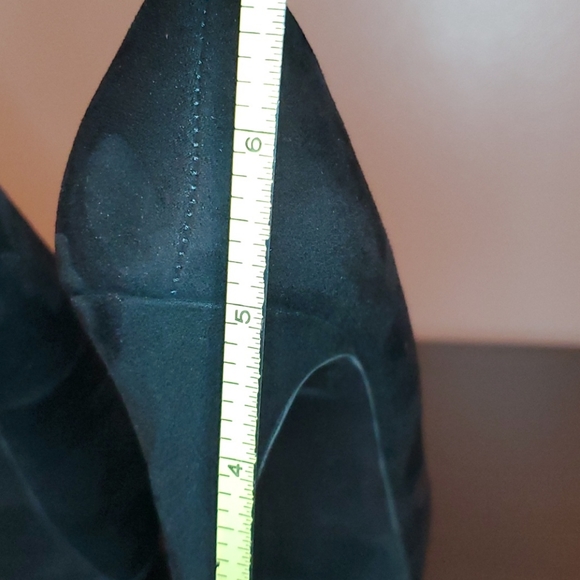 Shi by Journey 5" (1" lift platform) Black Velvet - Picture 4 of 8